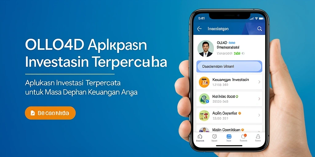 Antarmuka aplikasi OLLO4D yang modern dan fungsional.