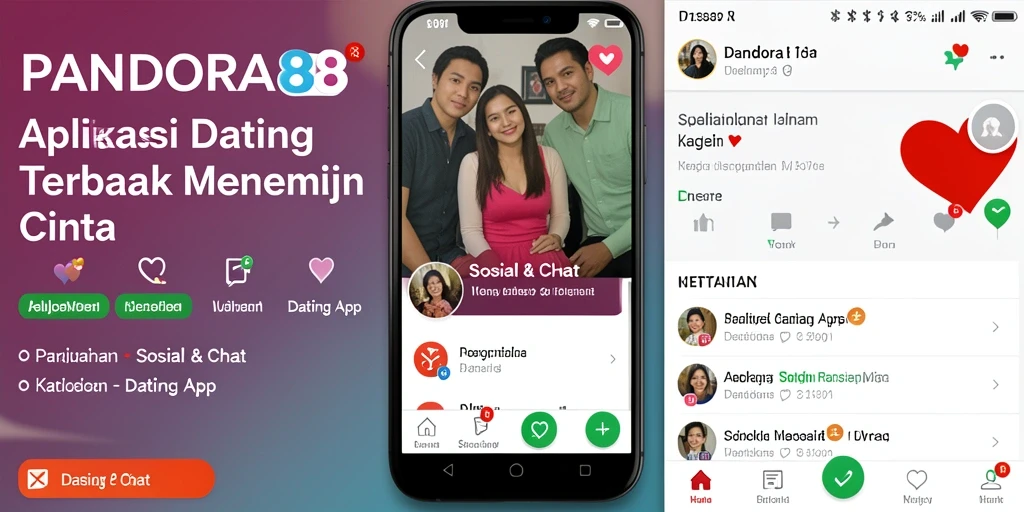 Tampilan antarmuka PANDORA88 yang menarik dan mudah digunakan untuk berkencan.
