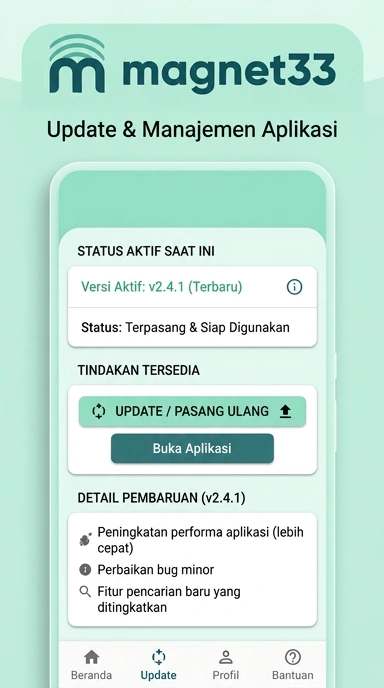Riwayat Versi magnet33 untuk Pengguna Android